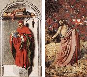 MASTER of the Aix Annunciation Prophet Jeremiah and Christ sgy oil painting picture wholesale